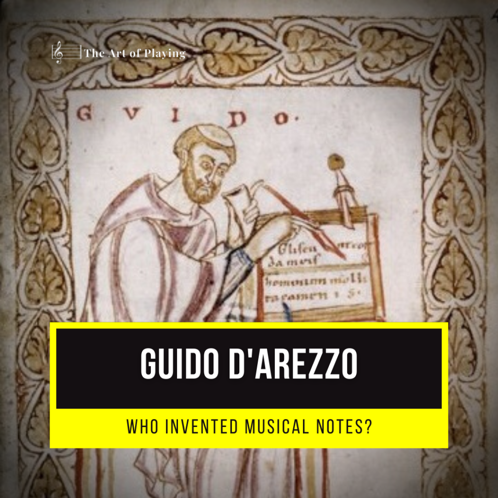 guido d'arezzo monaco pomposiano chi ha inventato le note musicali? mdlp metodo di lettura pianistica pianoforte matteo malafronte blog storia della musica notazione guidoniano guidoniana mano nomi the art of playing who invented musical notes